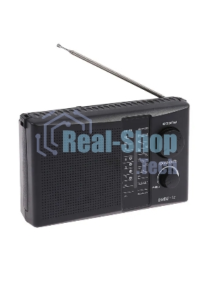 Радиоприемник ЭФИР 12 FM 64-108МГц, бат. 2*R20, 220V