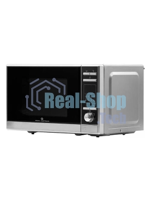 Микроволновая печь General Electronics GE DG420S атласное серебро, 20 л, 700 Вт, переключатели - сенсор, кнопки, поворотный механизм