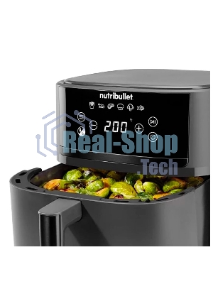 Аэрогриль Nutribullet NBA0611DG черный, 1700 Вт, 6 л, сенсор, 6 программ