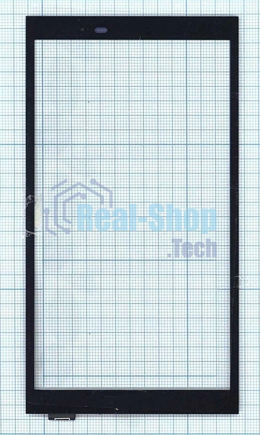 Сенсорное стекло (тачскрин) для HTC One E9+, черное