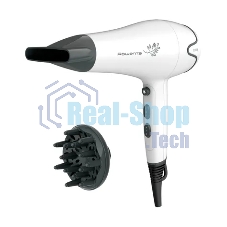 Фен Rowenta Pure Collection Motion Dry CV5708F0 белый/серый, 2200 Вт