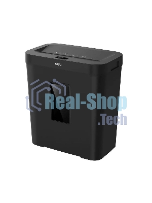 Шредер Deli ET022, черный, Р-4, 4х40, 8 Листов, 12л.