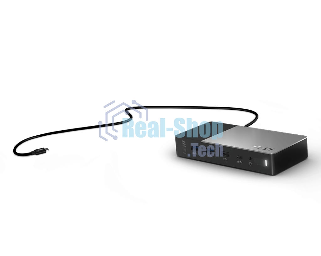 Док-станция MSI 957-1P151E-023, USB Type-C, USB Type-C/USB3.2Gen2/DP/USB Type-C/USB3.2 Gen2/USB Type-A USB 3.2 Gen2/USB Type-A USB 2.0/HDMI 2.1/DP/RJ45/Combo Jack, USB Type-C