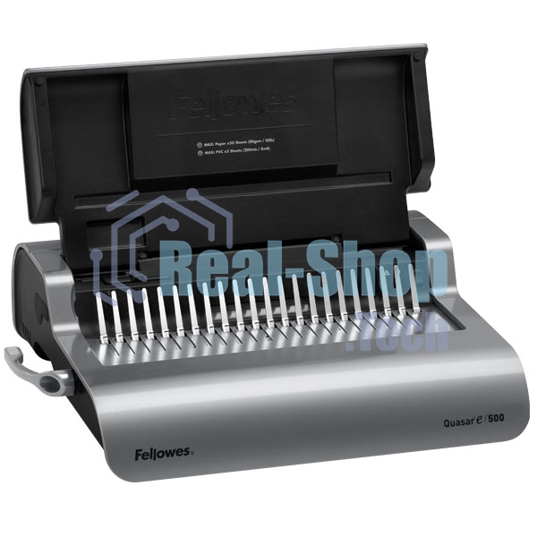 Переплетчик Fellowes Quasar E (FS-56209) A4/перф.20л.сшив/макс.500л./пластик.пруж. (6-50мм)/электр.