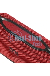 Колонка портативная Ural ТТ М-2, 12W, 2.0 BT/3.5Jack, 10м, 2000mAh, красный