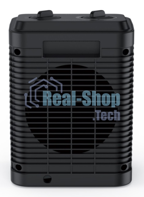 Тепловентилятор Royal Clima Notte RFH-N1500DC-BL черный, 1500 Вт, 20 м2, термостат