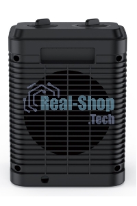 Тепловентилятор Royal Clima Notte RFH-N1500DC-BL черный, 1500 Вт, 20 м2, термостат