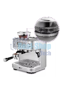 Кофеварка рожковая Kitfort КТ-7113 нержавеющая сталь, исп. кофе - молотый/зерновой, 2.3 л, 1770 Вт, 15 бар