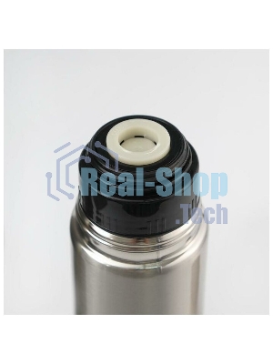 Термос Diolex DX-1000-B 1000 мл, с узкимгорлом, в чехле, нержавеющая сталь