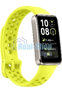 Фитнес-браслет Huawei Band 10 Aluminium NRA-B29 серебристый / зеленый