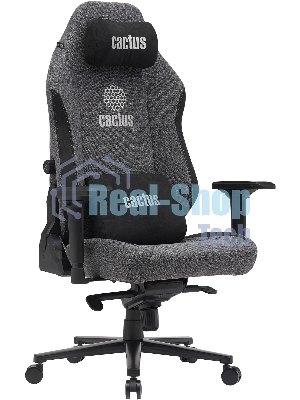 Кресло компьютерное Cactus CS-CHR-MAG-GY серый/черный