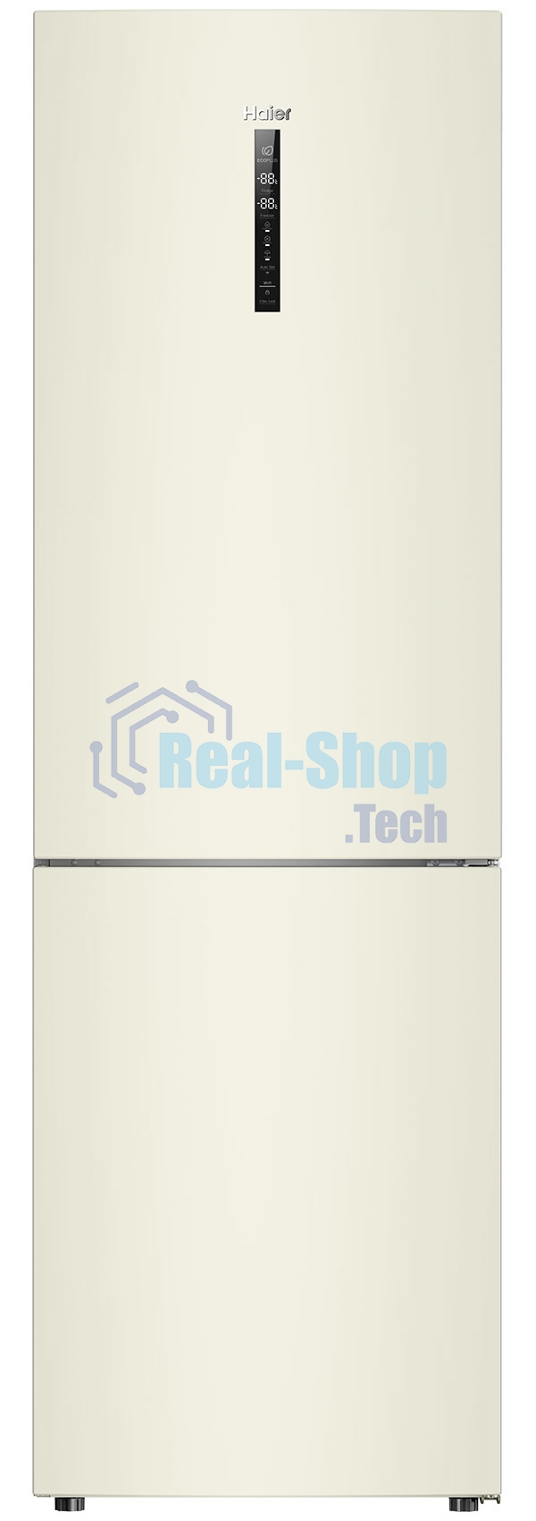 Холодильник Haier C2F636CCRGU1 бежевый, двухкамерный, 256/108л, морозилка снизу, No Frost