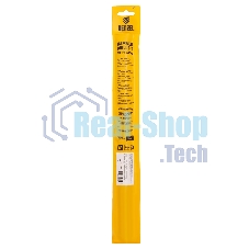 Бур по бетону Denzel двойная спираль, Cobalt W-tip, 18x310 мм, SDS PLUS