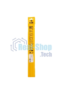 Бур по бетону Denzel двойная спираль, Cobalt W-tip, 18x310 мм, SDS PLUS