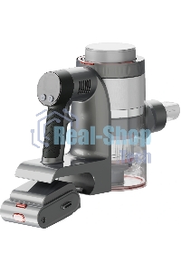 Пылесос Vitek VT-CLSAQUA_RAPID 470Вт серый стальной/серебристый