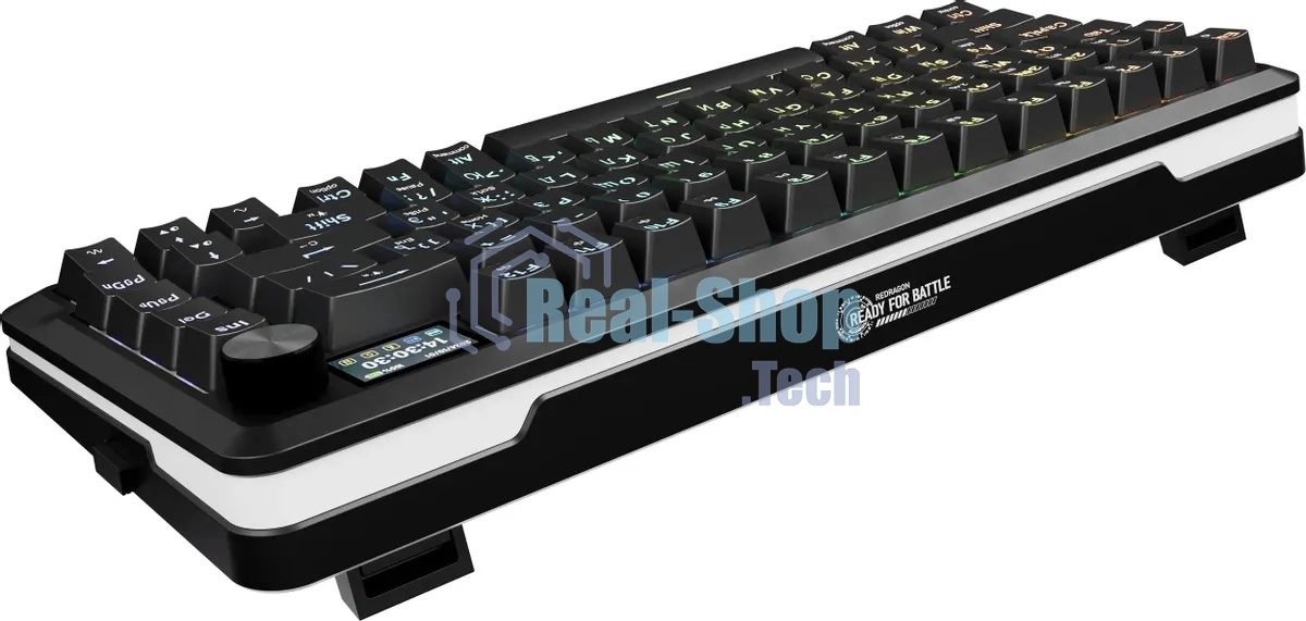 Клавиатура беспроводная Defender Redragon Flekact Pro black (USB/BT, 81 клавиша)