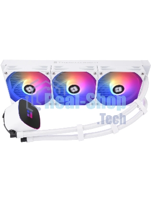 Система жидкостного охлаждения Thermalright Frozen Horizon 360 V2 Soc-AM5/AM4/1200/1700/1851 белый 4-pin 29.5dB Al Ret (F-HORIZON-360-WH-V2)