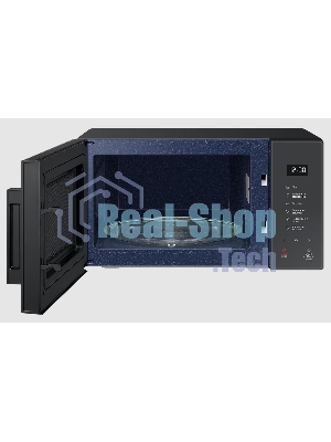 Микроволновая печь Samsung MS23T5018AC/BW антрацит, 23 л, 800 Вт, переключатели - сенсор