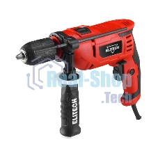 Дрель Elitech ДУ 085РЭ, 850 Вт, сетевая, ударная