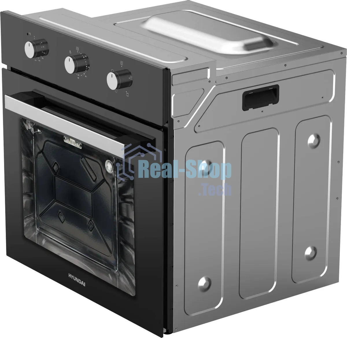 Духовой шкаф электрический Hyundai HEO 66311 BG черный