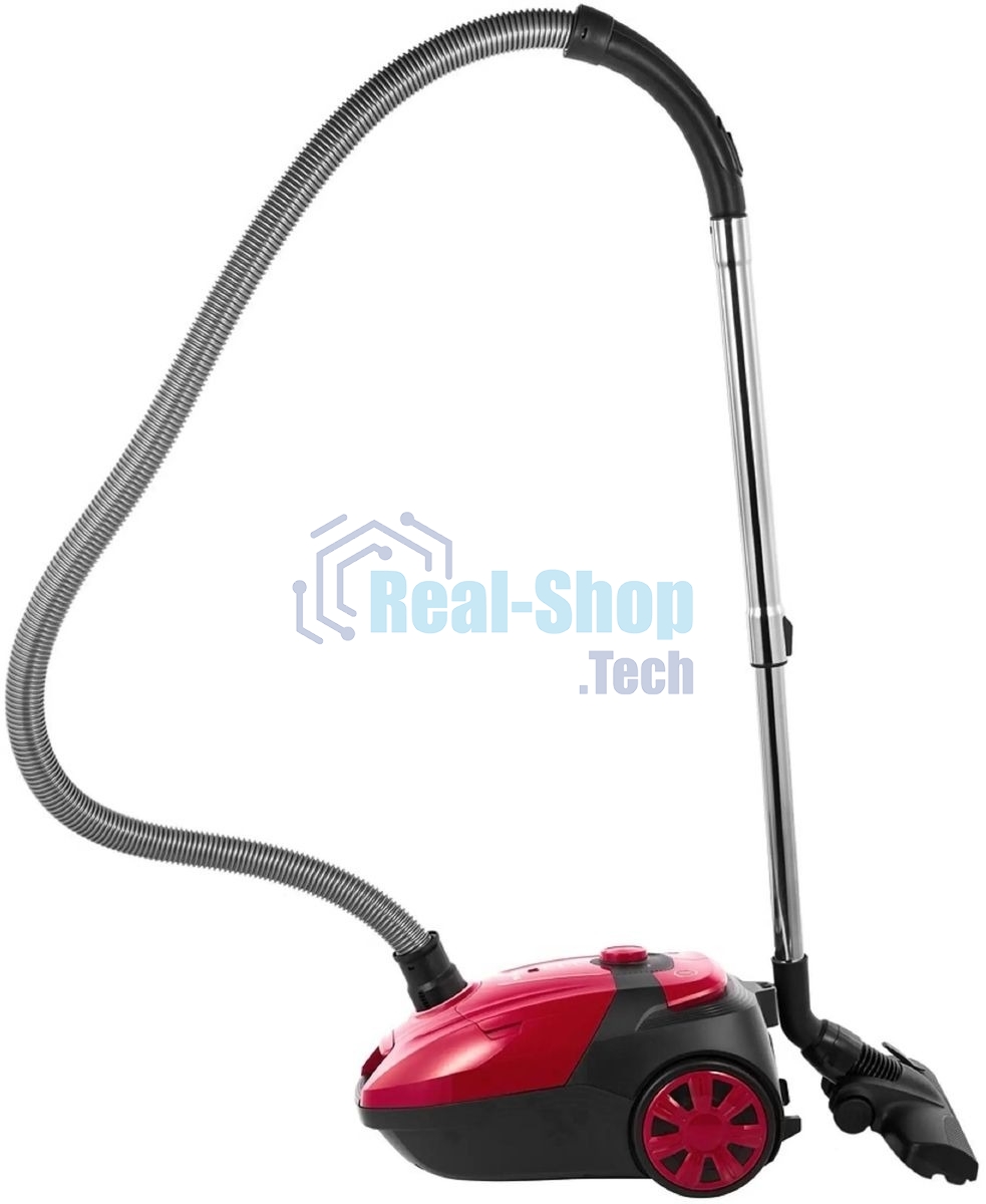 Пылесос Sharp ECKB19RR, красный/черный, 350/1900 Вт, уборка сухая, пылесборник мешок 2.3 л