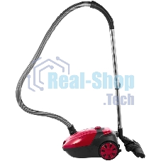 Пылесос Sharp ECKB19RR, красный/черный, 350/1900 Вт, уборка сухая, пылесборник мешок 2.3 л