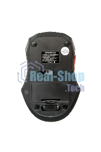 Мышь беспроводная Nakatomi MRON-07U черный, 1600 dpi, радиоканал, USB, кнопки - 5