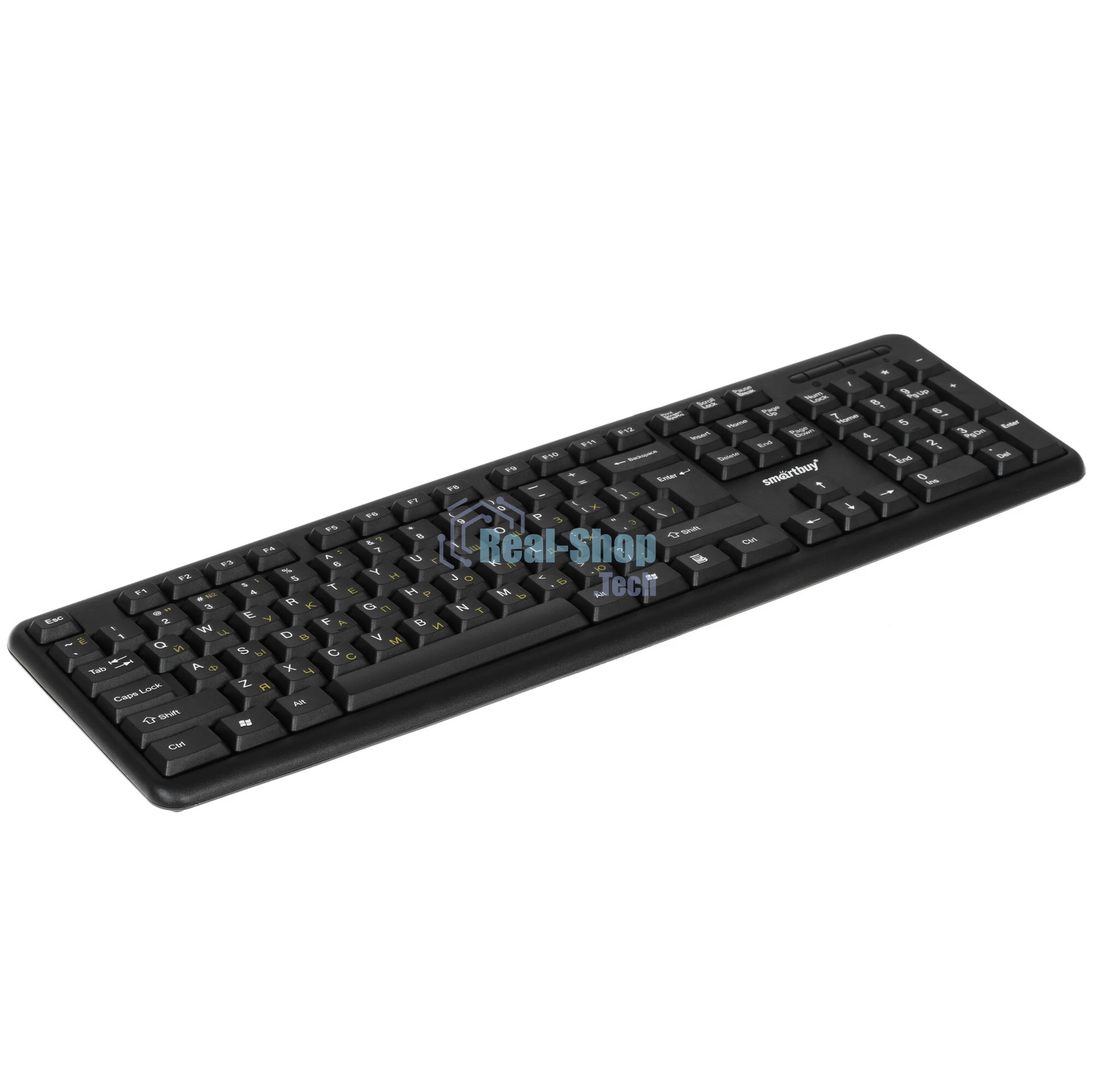 Клавиатура проводная Smartbuy ONE 112 USB черная SBK-112U-K