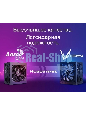 Блок питания Aerocool/Formula KCAS-800W, 800Вт, PLUS 80 PLUS Bronze, 120мм, черный