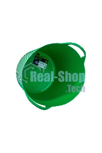 Ведро гибкое Сибртех сверхпрочное 14 л, зеленый