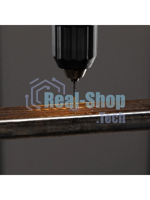 Набор сверл по металлу Denzel 1,5-6,5 мм, HSS-Tin, Golden Tip, 13 шт