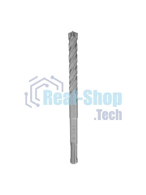 Бур по бетону Denzel цельная крестовая пластина, 12x165 мм, SDS PLUS