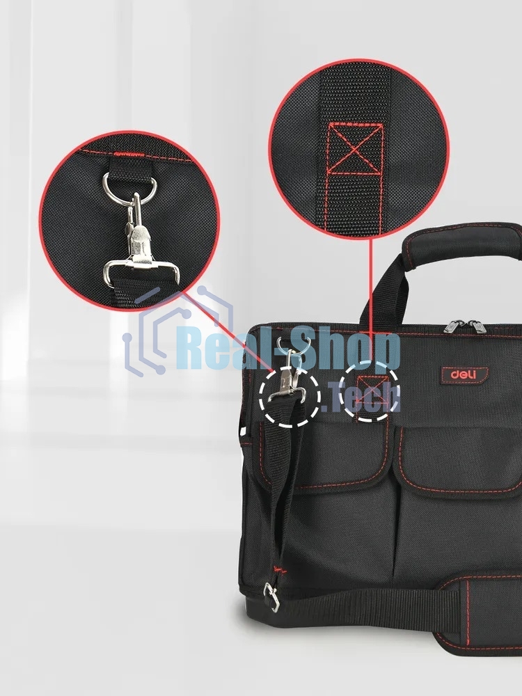 Сумка для инструментов Deli DL430901 Black Edition