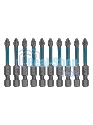 Набор бит Gross торсионных PZ2x50 мм, для ударных шуруповертов, отрывн., 10 шт.