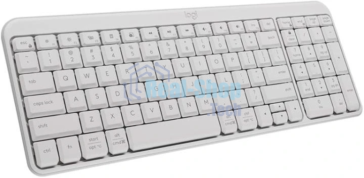 Клавиатура Logitech K251 белый беспроводная BT Multimedia (920-013364)