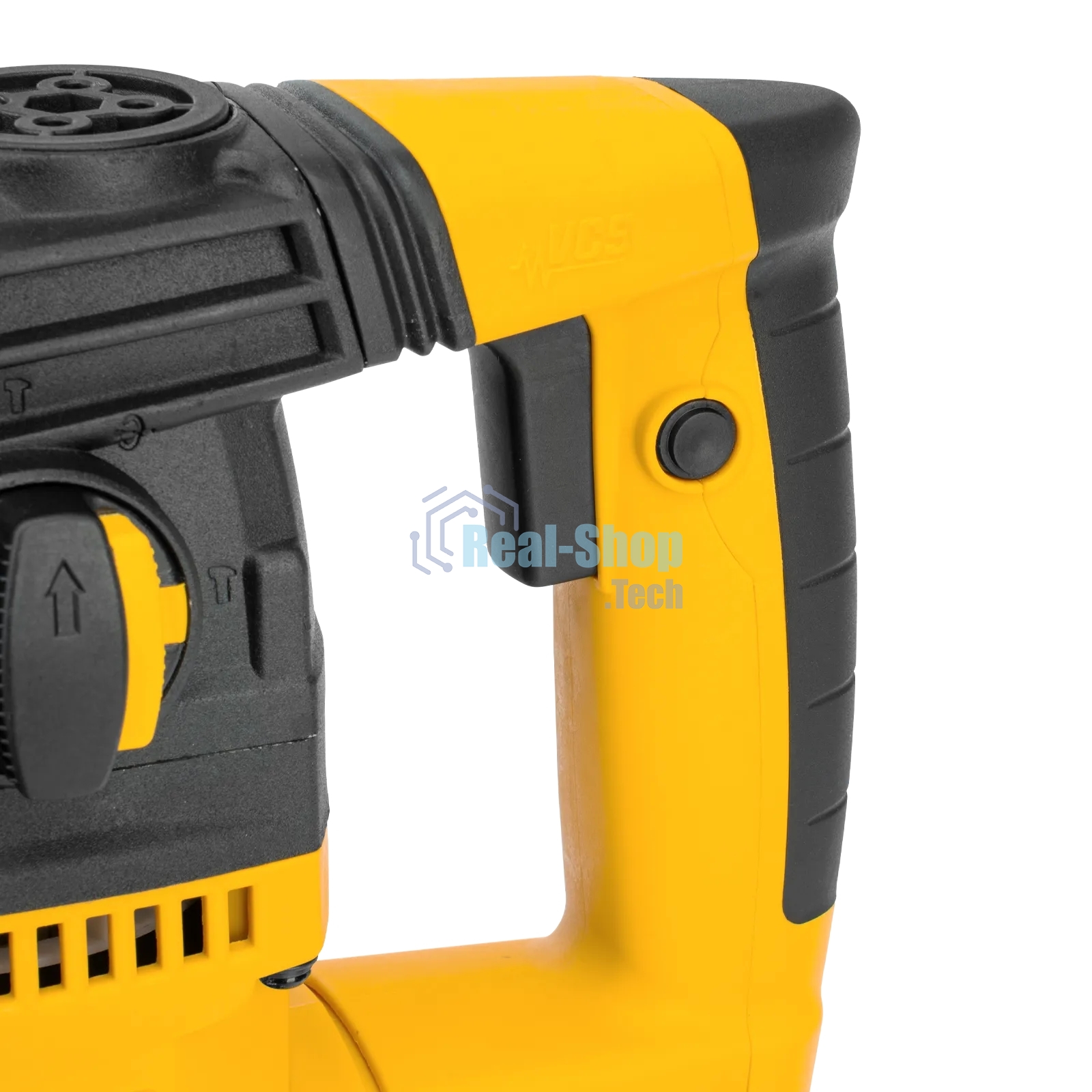 Перфоратор Denzel RHVB-1250-32, SDS-plus, 1250 Вт, 5,5 Дж, от сети