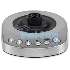 Чайник электрический Hyundai HYK-S7770 1.7л. 2200Вт серебристый/черный корпус: металл