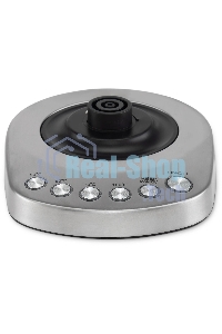 Чайник электрический Hyundai HYK-S7770 1.7л. 2200Вт серебристый/черный корпус: металл