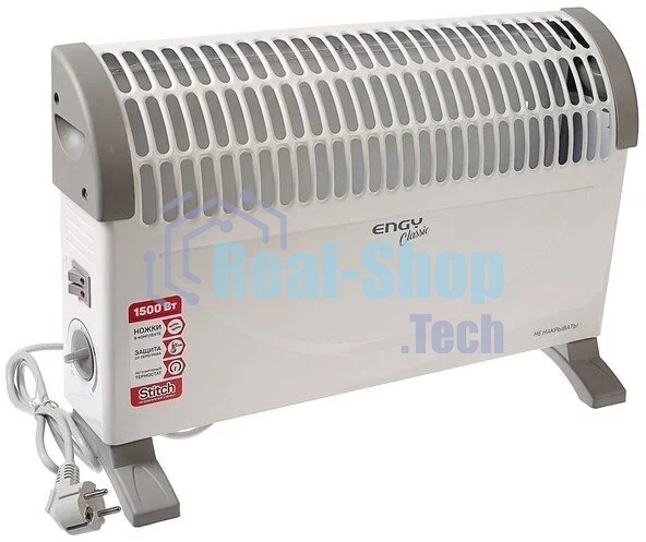 Конвектор Engy EN-1500A Classic белый, 1500 Вт, 20 м2, термостат