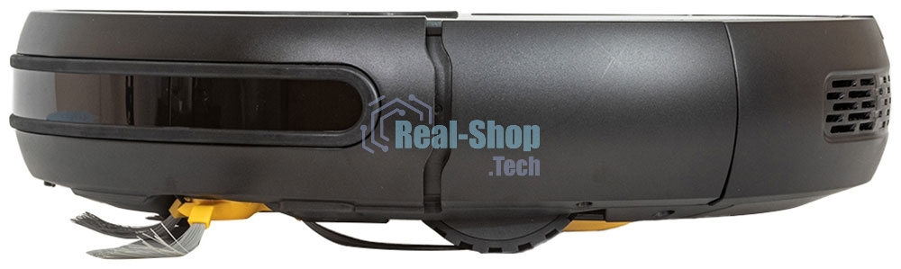 Робот-пылесос JVC JH-VR510 черный, 2500 мА·ч Li-Ion, уборка сухая/влажная, пылесборник контейнер 0.5 л