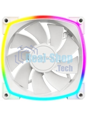 Вентилятор для корпуса MONTECH RX120 PWM белый, 120 мм, 1600 об/мин, 27 дБ, 4 pin