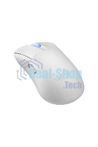Мышь беспроводная/проводная ASUS ROG Keris II Ace белый, 42000 dpi, радиоканал, Bluetooth, USB, кнопки - 6