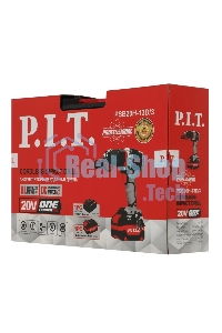 Дрель-шуруповерт аккумуляторная P.I.T. PSB20H-13D/3, Аккумуляторная, 20В, Ударная, Кейс