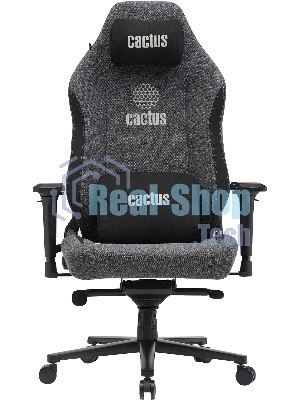 Кресло Cactus CS-CHR-MAG-GY серый, экокожа