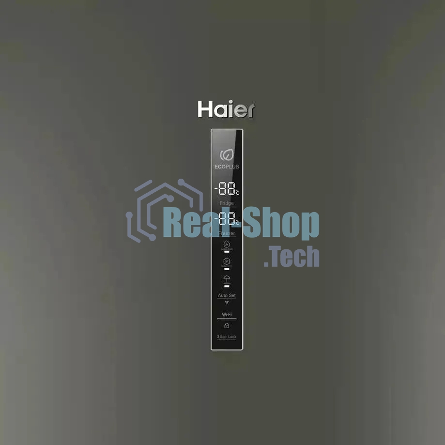 Холодильник Haier C2F636CFRGU1 серебристый двухкамерный 256/108 л морозилка снизу, No Frost