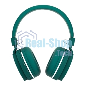 Наушники беспроводные накладные MORE CHOICE (4610196401046) HW15 Green