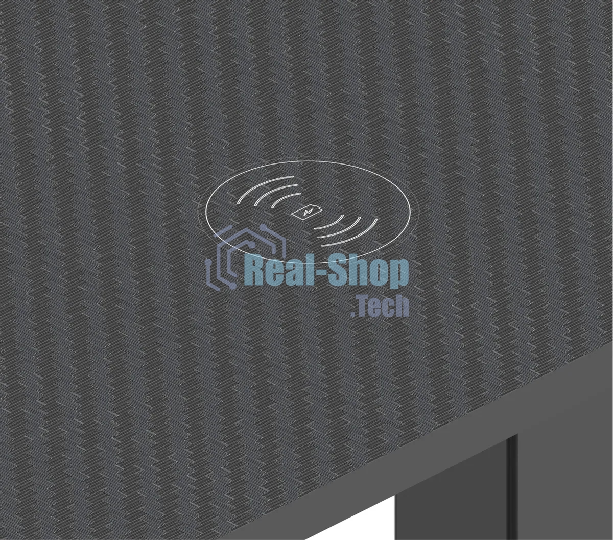 Стол компьютерный Cactus CS-EDXL-GbK столешница МДФ, черный карбон, каркас черный 140x60 см