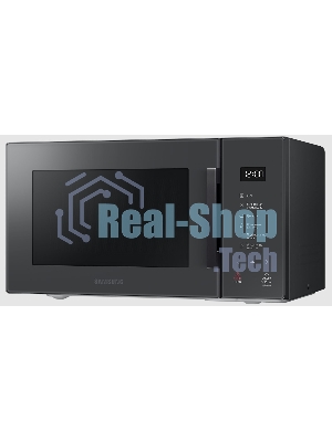 Микроволновая печь Samsung MS23T5018AC/BW антрацит, 23 л, 800 Вт, переключатели - сенсор