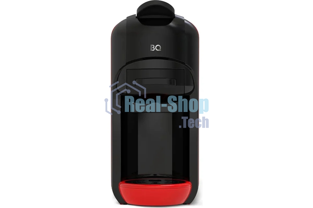Кофеварка 3 в 1 BQ CM3000 черный-красный, исп. кофе - капсулы/молотый, 0.6 л, 1450 Вт, 19 бар
