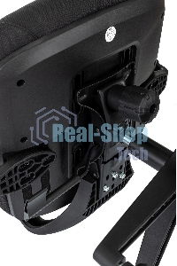 Кресло руководителя Бюрократ MC-711N-H черный, сетка/ткань, с подголов. крестов. пластик